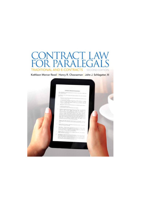 Contract law for paralegals: traditional and e-contracts