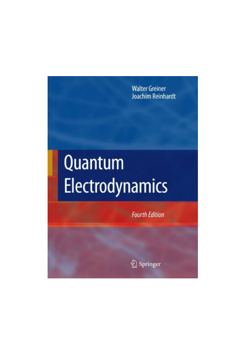 Quantum Electrodynamics