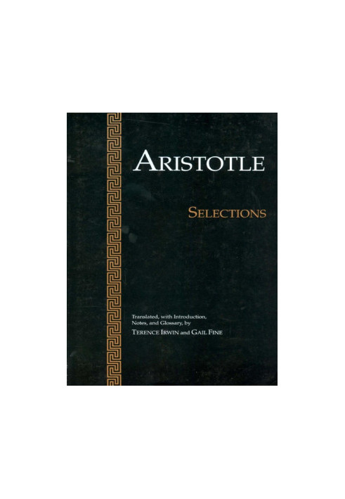 Aristotle: Selections
