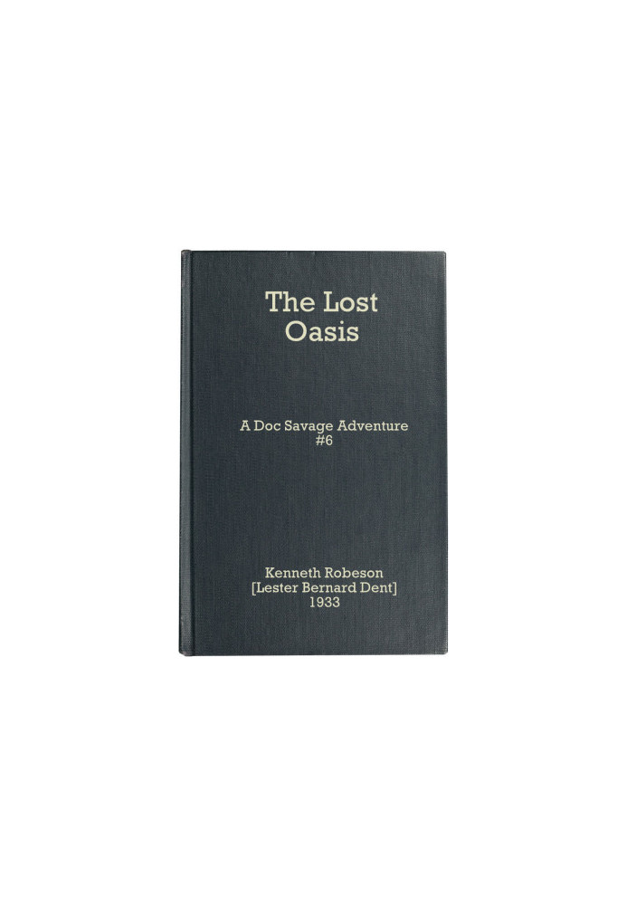 The Lost Oasis