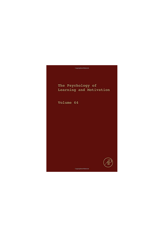 Psychology of Learning and Motivation Volume 64
