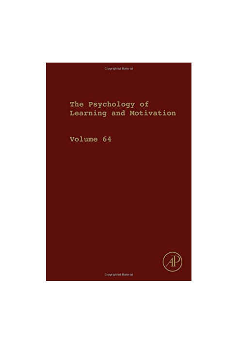 Psychology of Learning and Motivation Volume 64