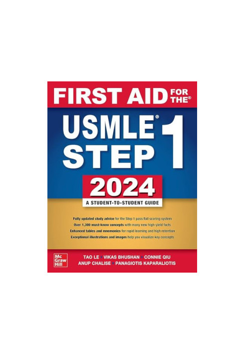 First Aid for the® USMLE Step 1 2024 - A Student-to-Student Guide, 34e (Apr 1, 2024)_(1266077200)_(McGraw Hill Medical)