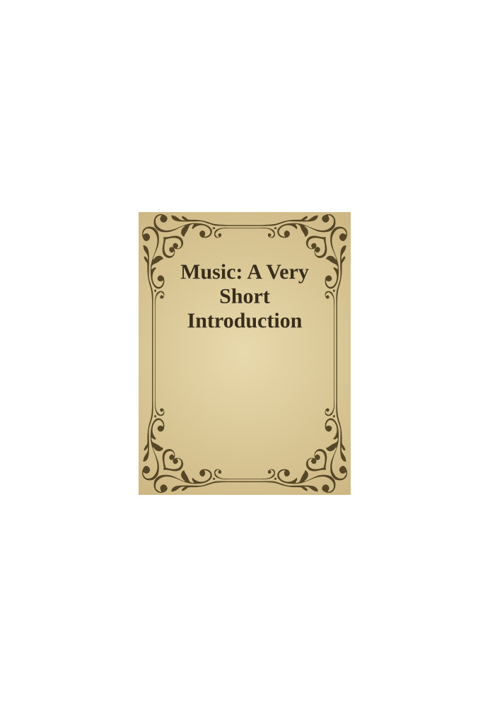 Music: A Very Short Introduction