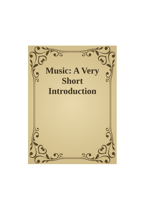Music: A Very Short Introduction