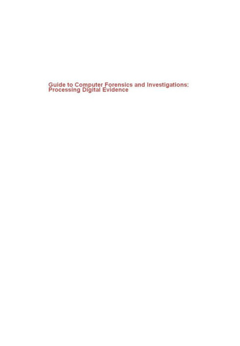 Guide to Computer Forensics and Investigations (Book & CD)