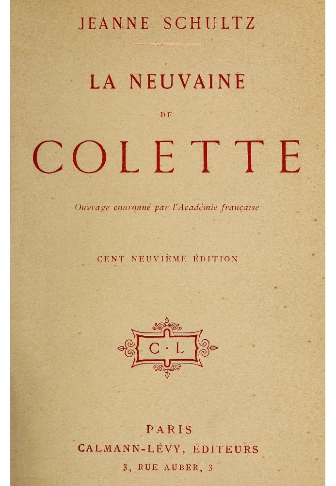 Colette's novena