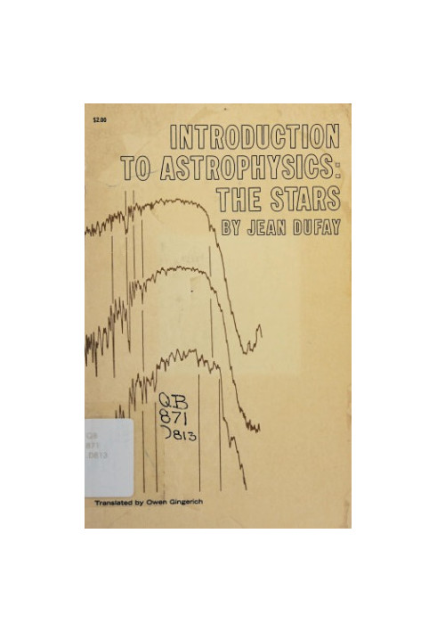 Introduction to Astrophysics - The Stars