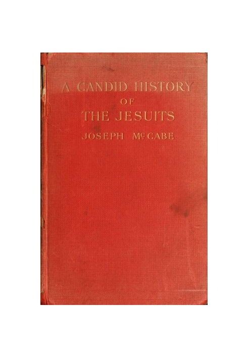 A Candid History of the Jesuits