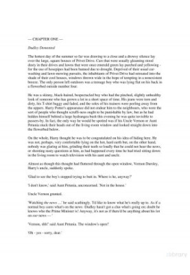 Harry Potter and the Order of the Phoenix