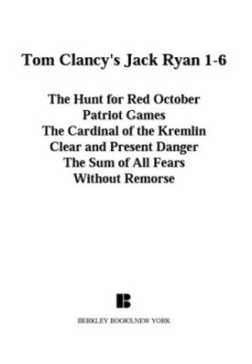 Tom Clancy's Jack Ryan, Books 1-6