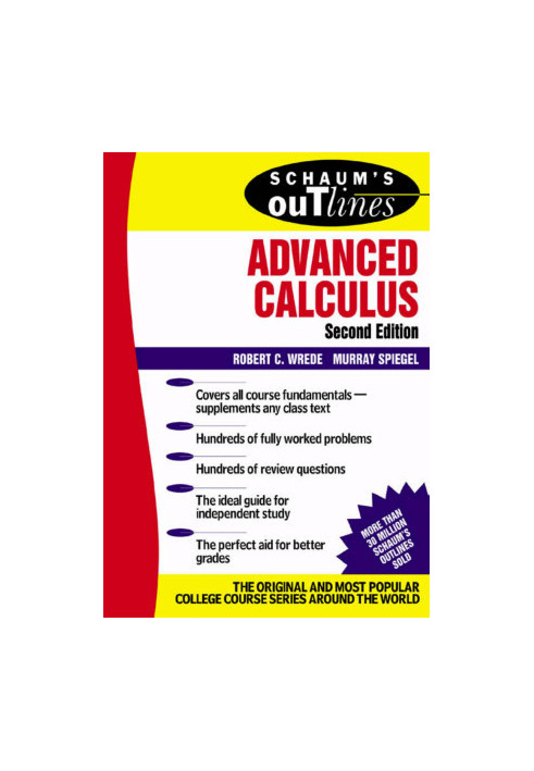 Schaums Outline of Advanced Calculus, Second Edition