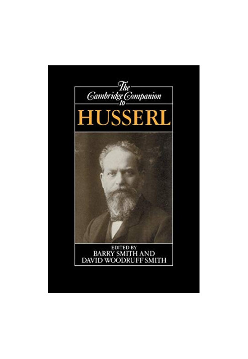 The Cambridge Companion to Husserl (Cambridge Companions to Philosophy)
