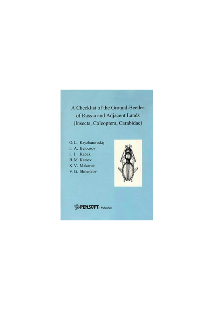 A checklist of the ground-beetles of Russia and ajancent lands (Insecta, Coleoptera, Carabidae)