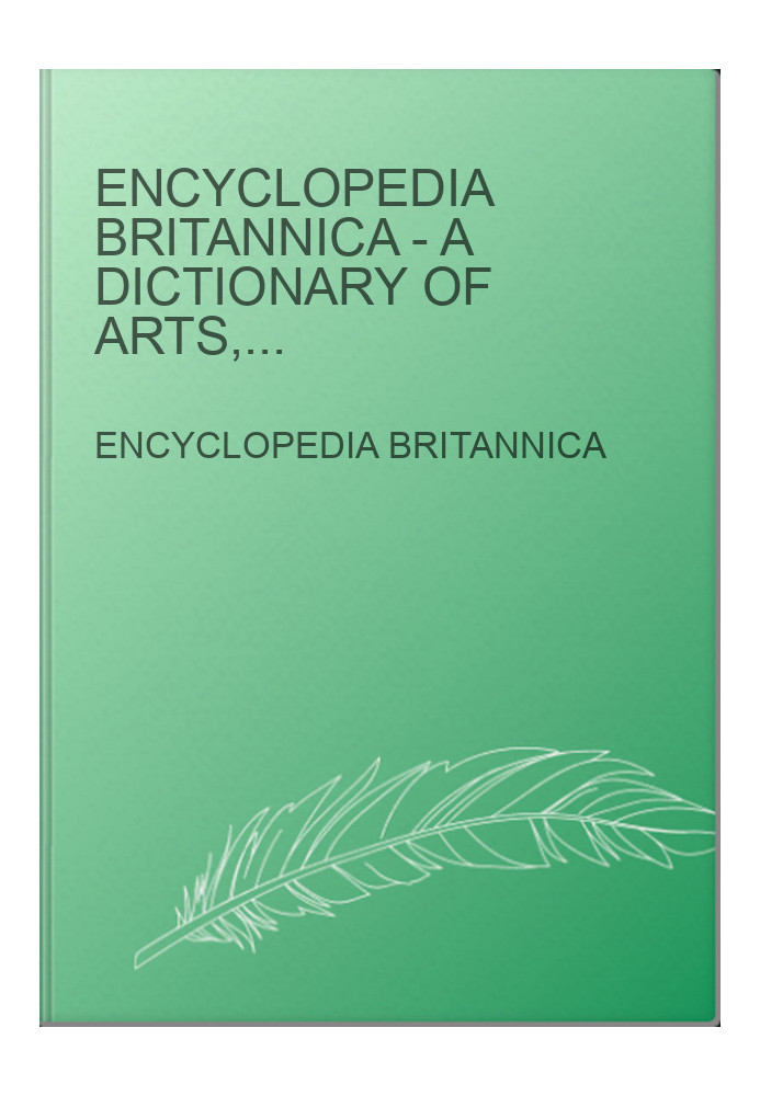 Encyclopedia Britannica - A dictionary of arts, sciences, and general literature 9 ed. in 25 v. Volume 01 A-Anatomy