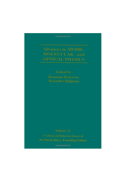 Advances In Atomic, Molecular, and Optical Physics, Volume 32