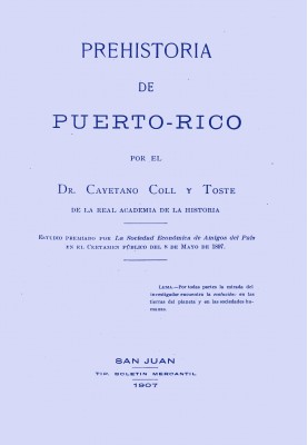 Prehistory of Puerto Rico