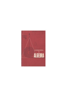 Communications in Algebra, volume 16, number 5, 1988