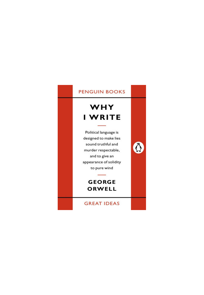 Why I Write