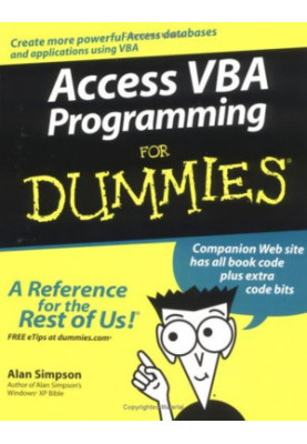 Access VBA Programming For Dummies