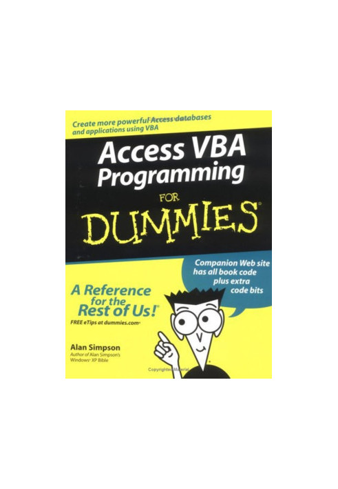 Access VBA Programming For Dummies