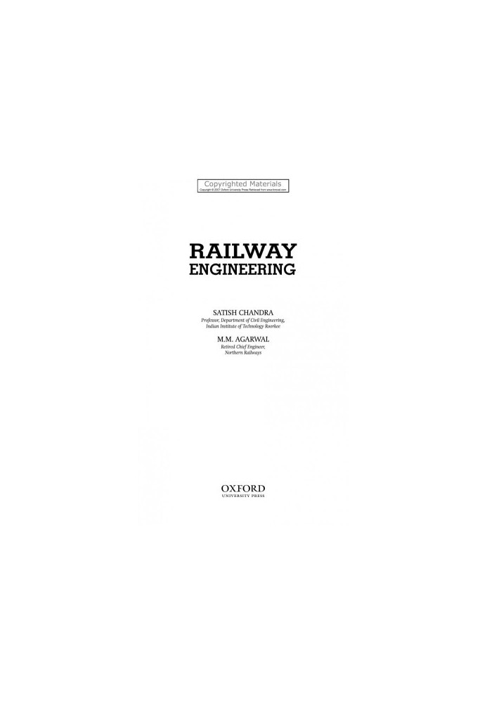 Railway Engineering