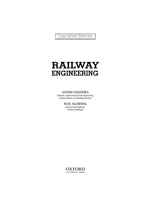 Railway Engineering