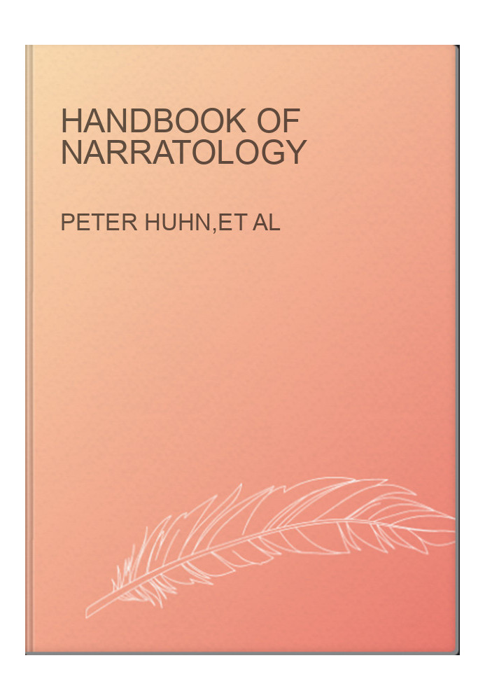 Handbook of narratology