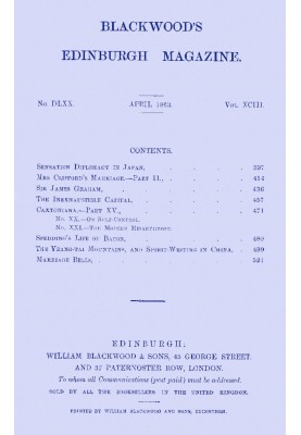 Blackwood's Edinburgh Magazine, Vol. 93, № 570, квітень 1863 р