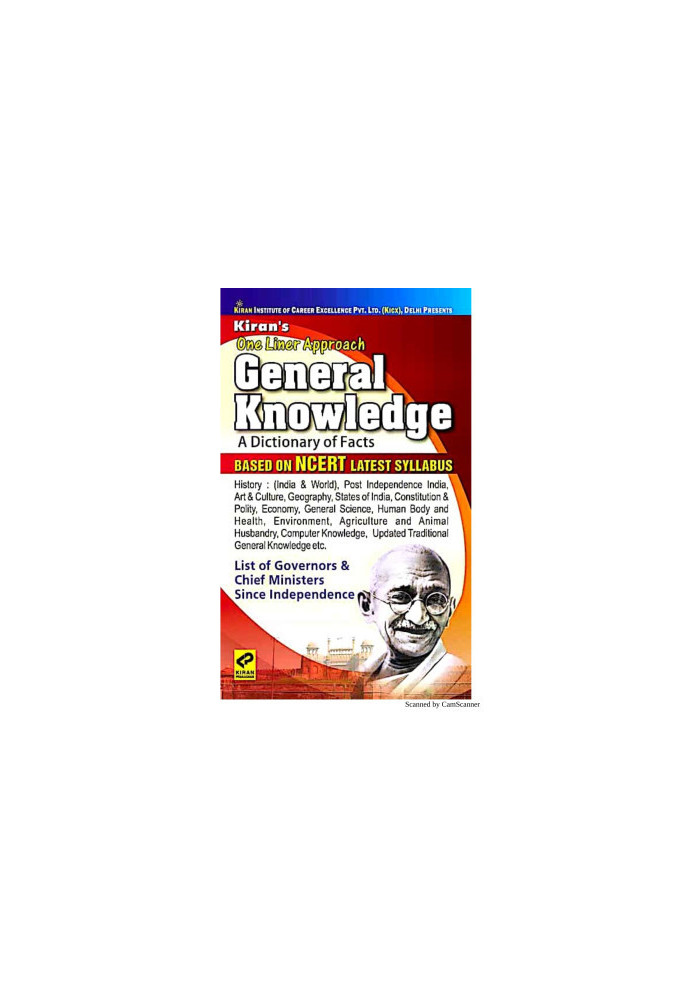 Kiran's one liner approach general knowledge