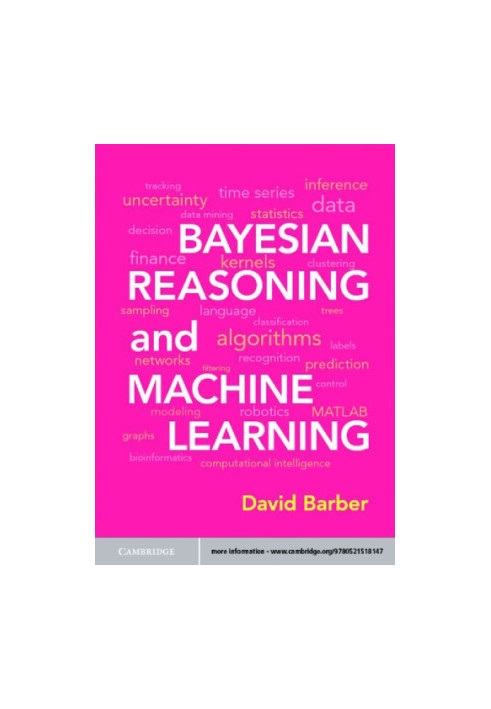 Bayesian reasoning and machine learning