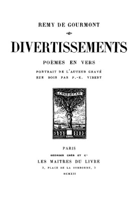 Entertainment: poems in verse