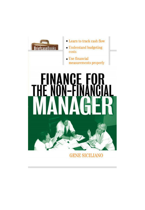 Finance for non-financial managers