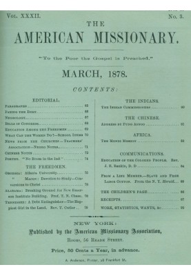 Американский миссионер - Том 32, № 03, март 1878 г.