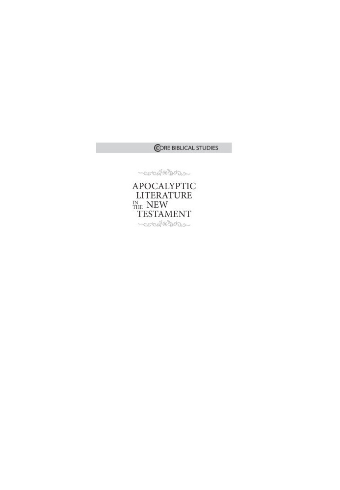 Apocalyptic Literature in the New Testament