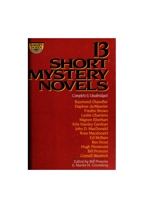 Baker's Dozen 13 Short Mystery Novels