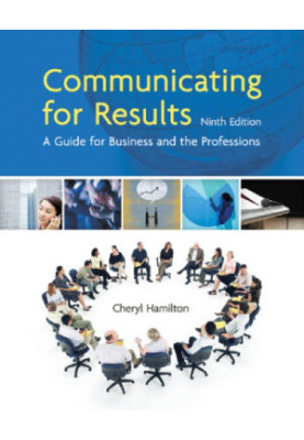Communicating for results: a guide for business and the professions