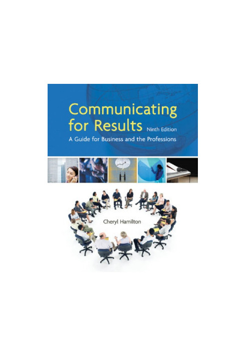 Communicating for results: a guide for business and the professions
