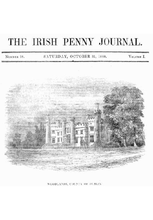 The Irish Penny Journal, Vol. 1 № 18, 31 жовтня 1840 р