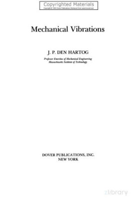 Mechanical Vibrations