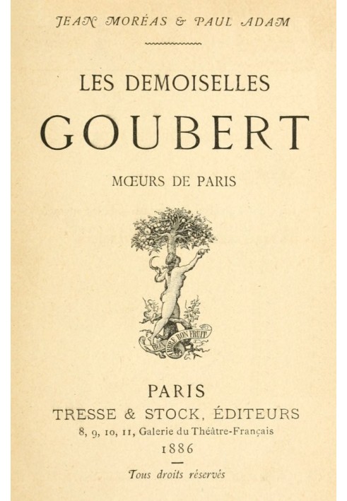 The Goubert ladies: manners of Paris