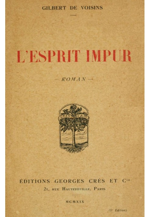 The Impure Spirit: novel