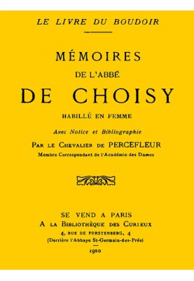 Adventures of the Abbot of Choisy dressed as a woman