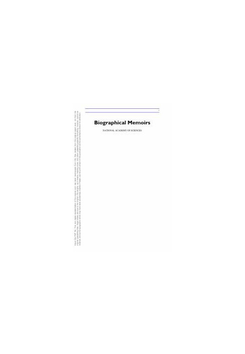 Biographical Memoirs : Volume 44