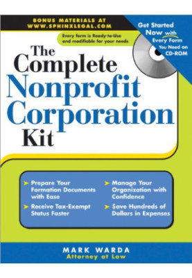 The Complete Nonprofit Corporation Kit.