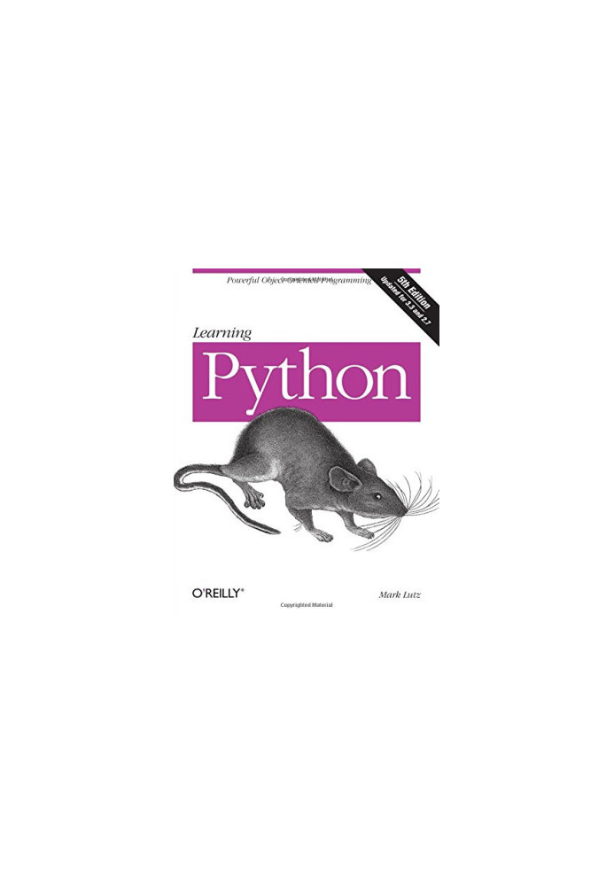 Learning Python, 5th Edition