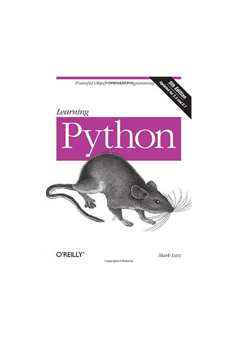 Learning Python, 5th Edition