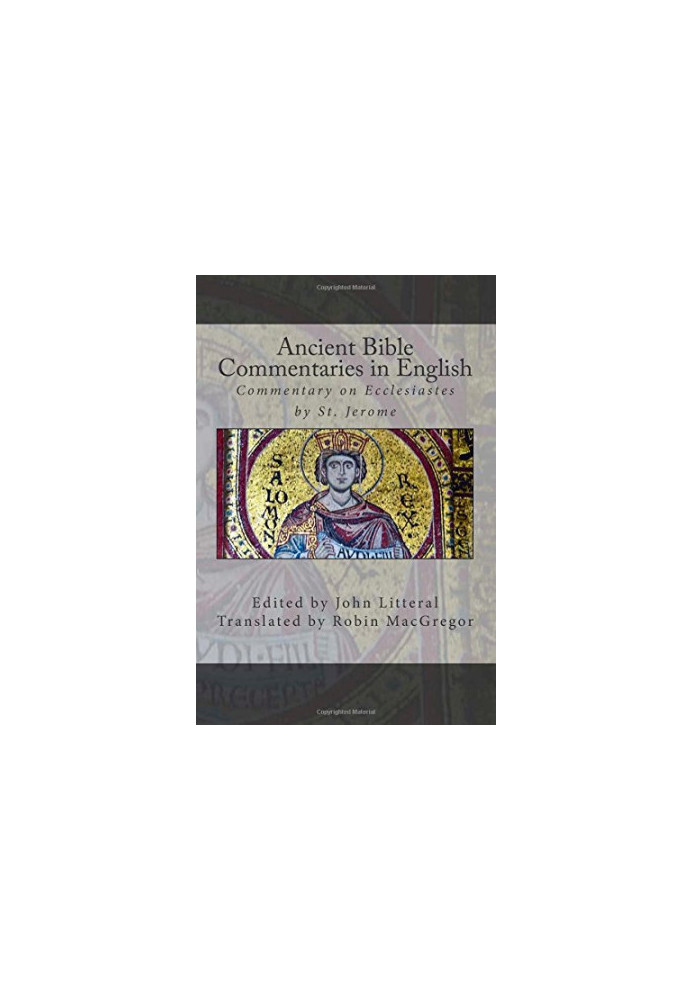Commentary on Ecclesiastes