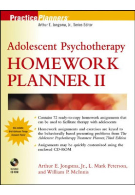 Adolescent Psychotherapy Homework Planner II.