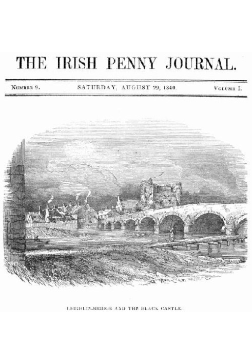 The Irish Penny Journal, Vol. 1 № 09, 29 серпня 1840 р